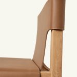 henrik stool in oak - Image 5
